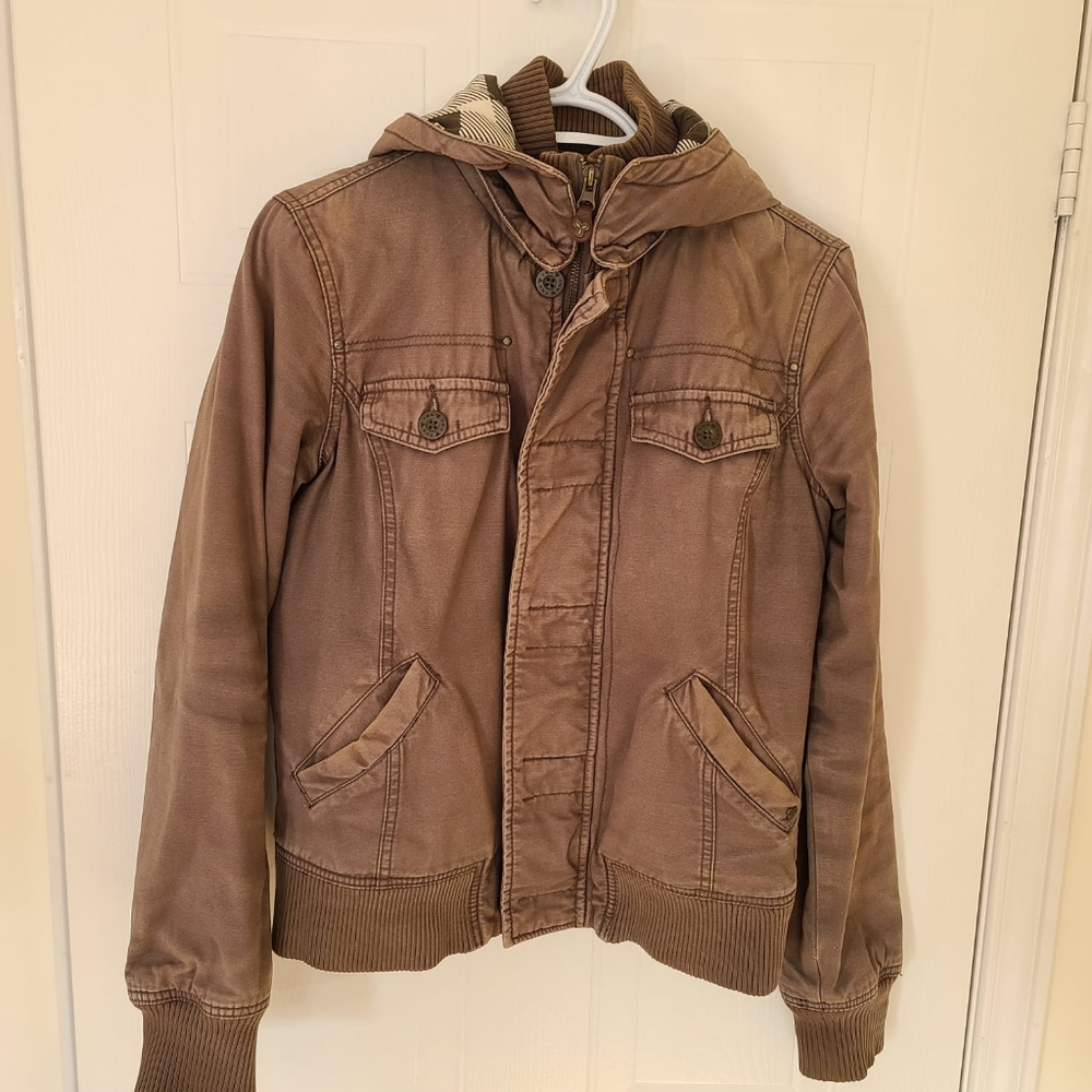 TNA Aritzia Fall/Spring Jacket Brown Medium